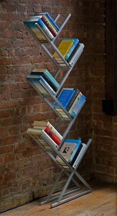 استند مدرن فلزی و جاکتابی G107