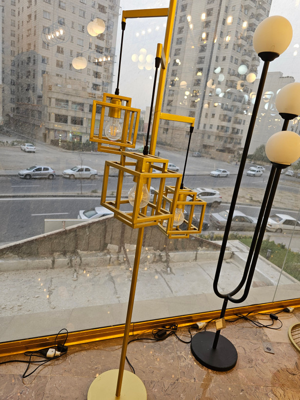 آباژور مدرن فلزی R128