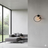 دیوارکوب مدرن حبابی تک شعله D114