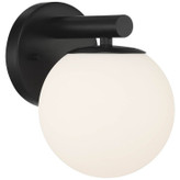 دیوارکوب مدرن حبابی تک شعله فلزی D130