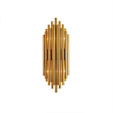 دیوارکوب فلزی مدرن 2 شعله لاکچری فلزی D128
