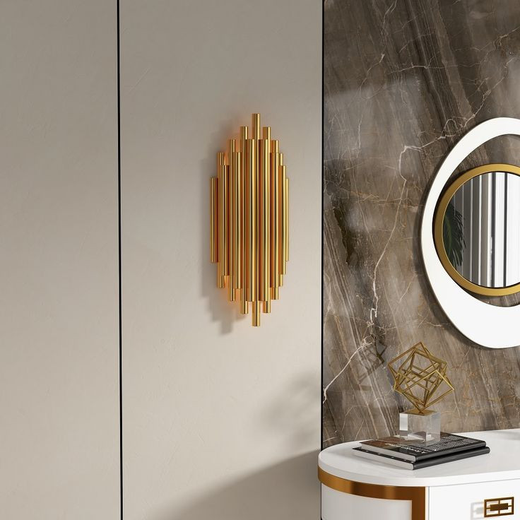 دیوارکوب فلزی مدرن 2 شعله لاکچری فلزی D128
