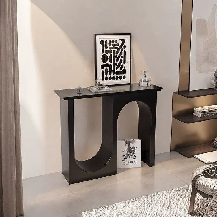 کنسول مدرن فلزی لاکچری و شیک تمام چوب M176