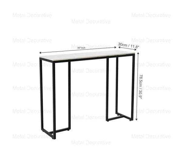 کنسول مدرن فلزی M179 با رویه mdf