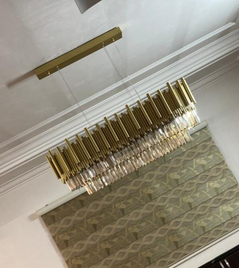 لوستر کانتری کریستالی C109
