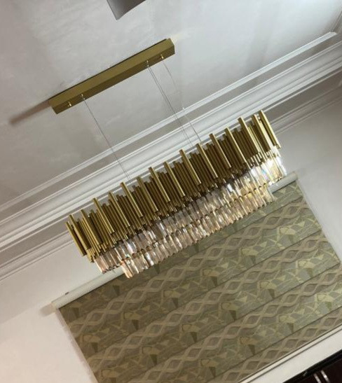 لوستر کانتری کریستالی C109