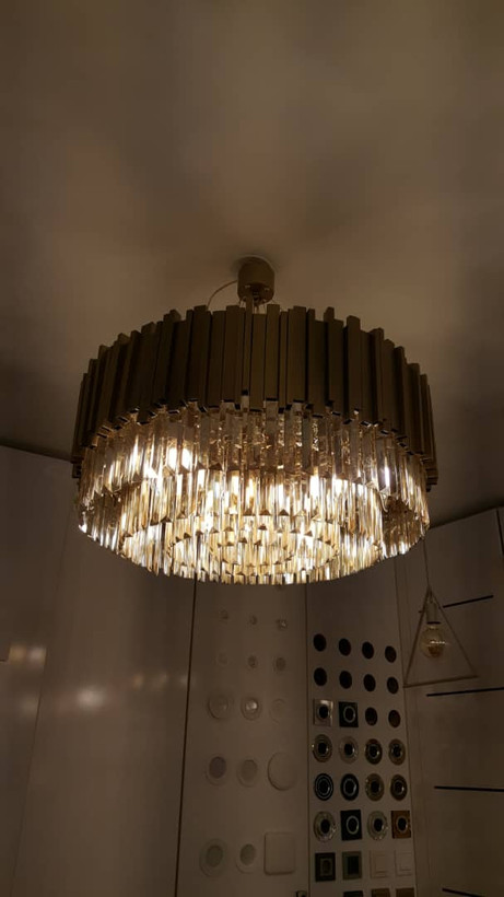 لوستر کریستالی لوکس C104