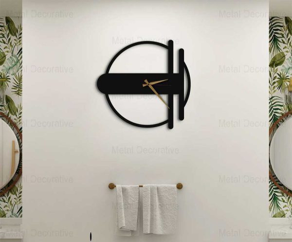 ساعت دیواری مدرن فلزی H608