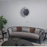 ساعت دیواری مدرن فلزی H293