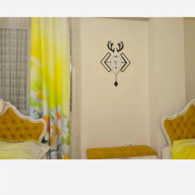 ساعت دیواری مدرن لیزری لاکچری H290