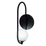 دیوارکوب مدرن شیک فلزی تک شعله حبابی D115