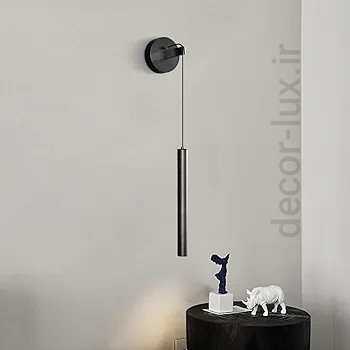 دیوارکوب مدرن تک شعله لاکچری فلزی D158