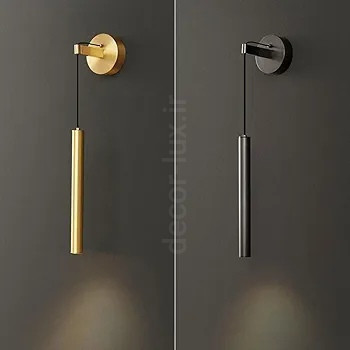 دیوارکوب مدرن تک شعله لاکچری فلزی D158