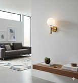دیوارکوب مدرن شیک فلزی تک شعله حبابی D149