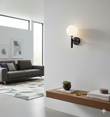دیوارکوب مدرن شیک فلزی تک شعله حبابی D149