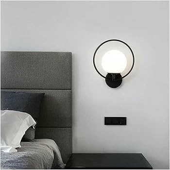 دیوارکوب مدرن شیک فلزی تک شعله حبابی D160