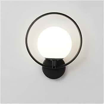 دیوارکوب مدرن شیک فلزی تک شعله حبابی D160