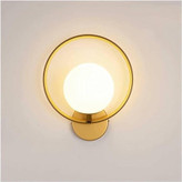 دیوارکوب مدرن شیک فلزی تک شعله حبابی D160