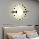 دیوارکوب مدرن شیک فلزی تک شعله حبابی D172