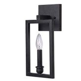 دیوارکوب مدرن خاص تک شعله فلزی D103