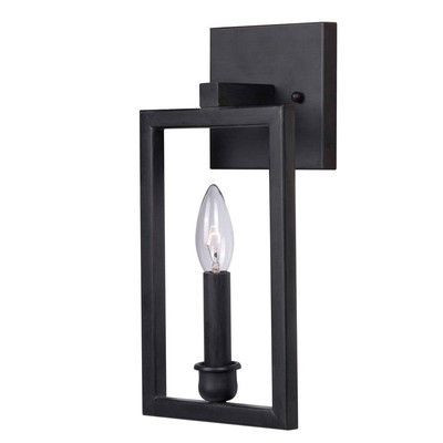 دیوارکوب مدرن خاص تک شعله فلزی D103