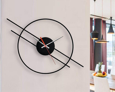 ساعت دیواری مدرن با موتور آرام گرد کد H128