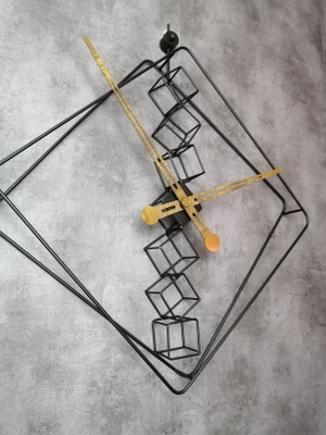 ساعت دیواری مدرن با موتور آرام گرد کد H140