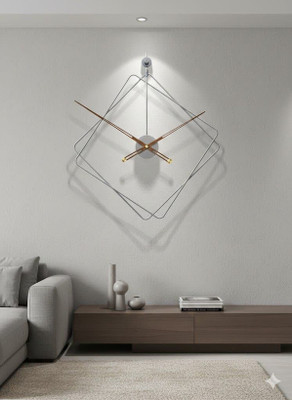 ساعت دیواری مدرن با موتور آرام گرد کد H164
