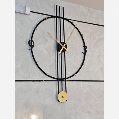 ساعت دیواری مدرن با موتور آرام گرد کد H241