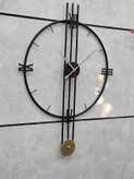 ساعت دیواری مدرن با موتور آرام گرد کد H242