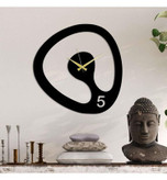 ساعت دیواری مدرن لیزری فلزی H322
