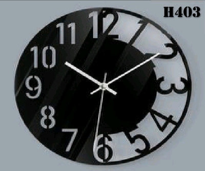 ساعت دیواری مدرن لیزری فلزی زیبا H403