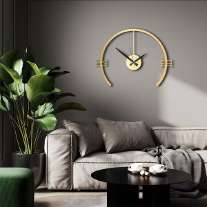 ساعت دیواری فلزی مدرن و زیبا کد H411