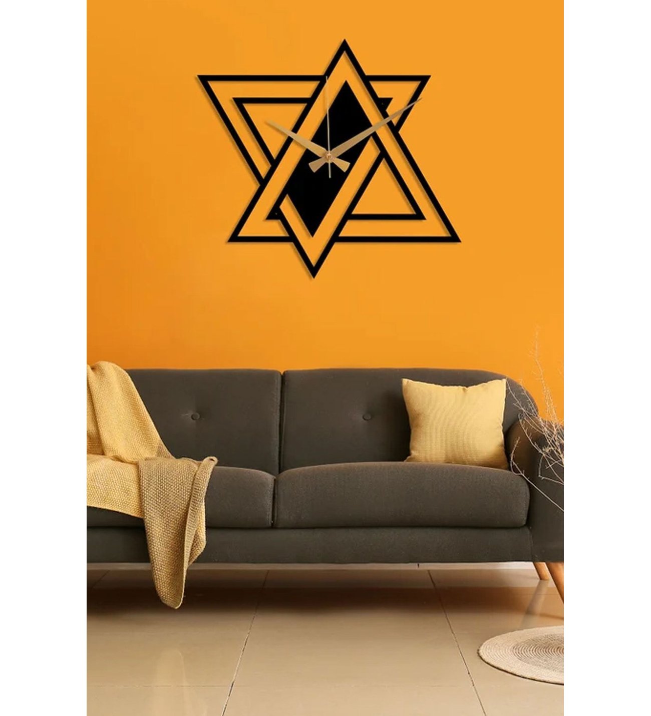 ساعت دیواری مدرن لیزری خاص H414