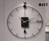 ساعت دیواری مدرن لیزری فلزی زیبا H417