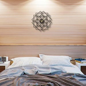 ساعت دیواری مدرن لیزری خاص H427