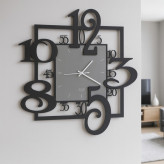 ساعت دیواری مدرن لیزری تلفیقی خاص H428
