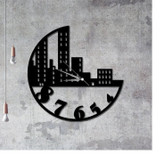 ساعت دیواری مدرن لیزری خاص H436