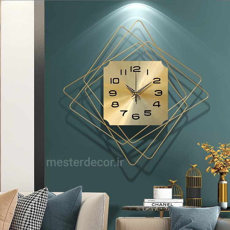 ساعت دیواری مدرن لاکچری کد H469