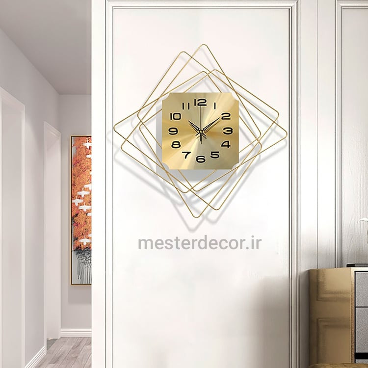 ساعت دیواری مدرن لاکچری کد H469