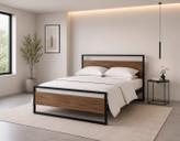تخت خواب مدرن فلزی مدل B102