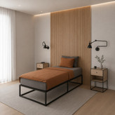 تخت خواب مدرن فلزی مدل B103