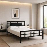 تخت خواب مدرن فلزی مدل B104