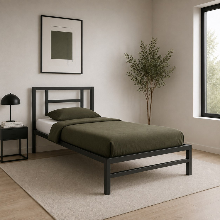 تخت خواب مدرن فلزی مدل B105