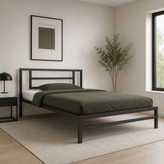 تخت خواب مدرن فلزی مدل B105