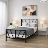 تخت خواب مدرن فلزی مدل B108