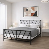 تخت خواب مدرن فلزی مدل B108