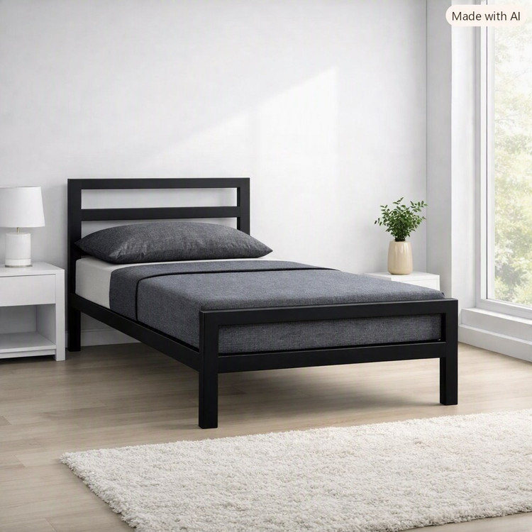 تخت خواب مدرن فلزی مدل B115