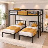تخت خواب مدرن فلزی مدل B127. سه نفره