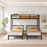 تخت خواب مدرن فلزی مدل B127. سه نفره